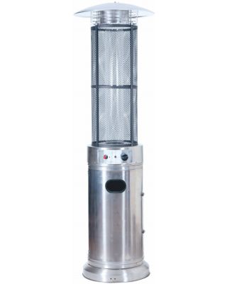 Газовый уличный инфракрасный обогреватель JAX JOGH-11000 TG (Труба) нерж.сталь